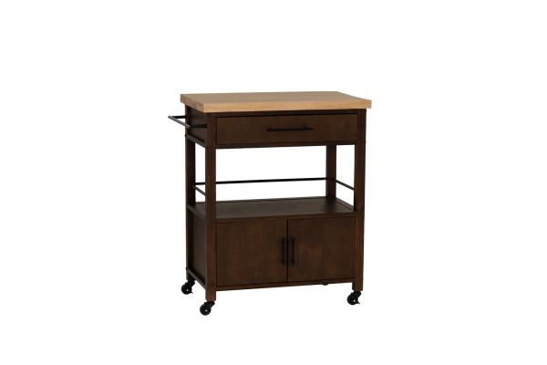 Fino Brown Kitchen Cart