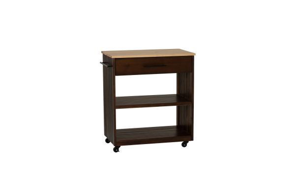 Giovanna Brown Kitchen Cart