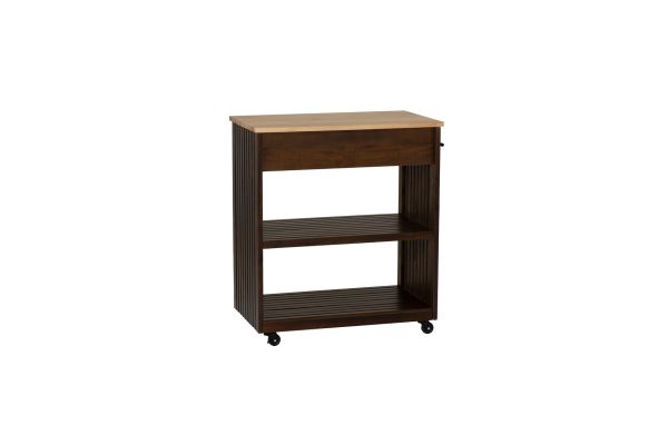 Giovanna Brown Kitchen Cart