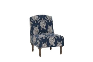 Tortuga Navy Accent Chair