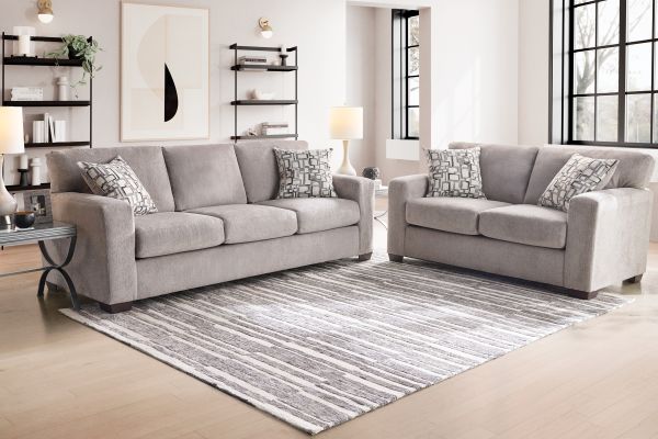 Presley Taupe Loveseat