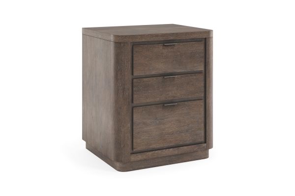 Outline 3 Drawer Nightstand by Bernhardt