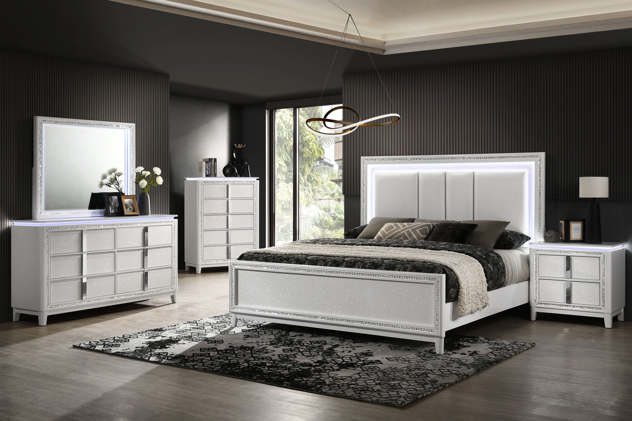 Sabrina 3-Piece King Bedroom Set at Gardner White