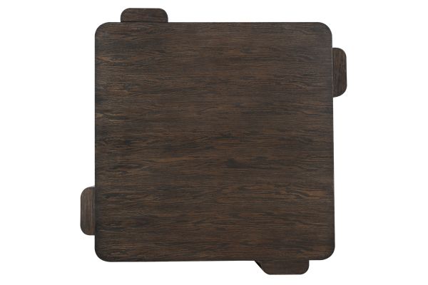 Salina Espresso Square Coffee Table
