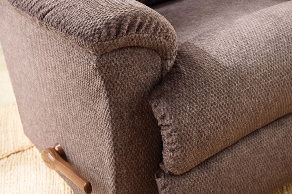 Reed Grey Rocker Recliner by La-Z-Boy