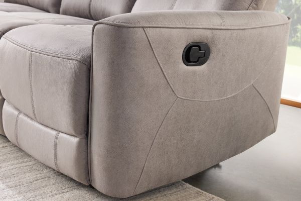 Drake Steel Reclining Sofa