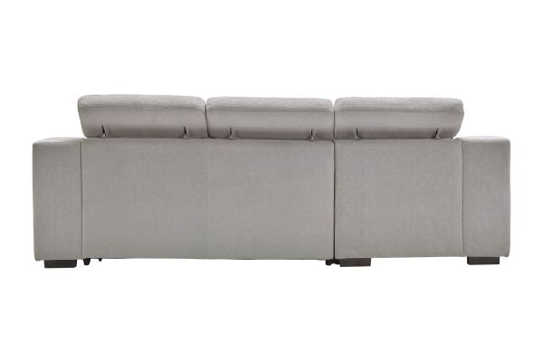 Lounge 2-Piece Sleeper Sectional with Left Arm Facing Storage Chaise