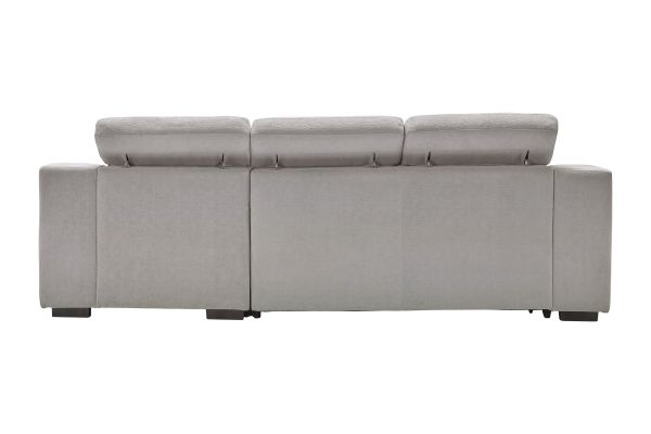 Lounge 2-Piece Sleeper Sectional with Right Arm Facing Storage Chaise