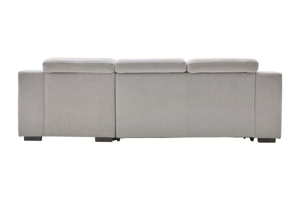 Lounge 2-Piece Sleeper Sectional with Right Arm Facing Storage Chaise