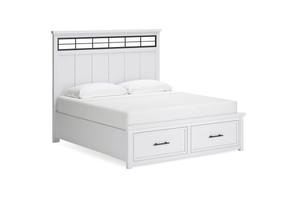 Ashbryn King Panel Storage Bed