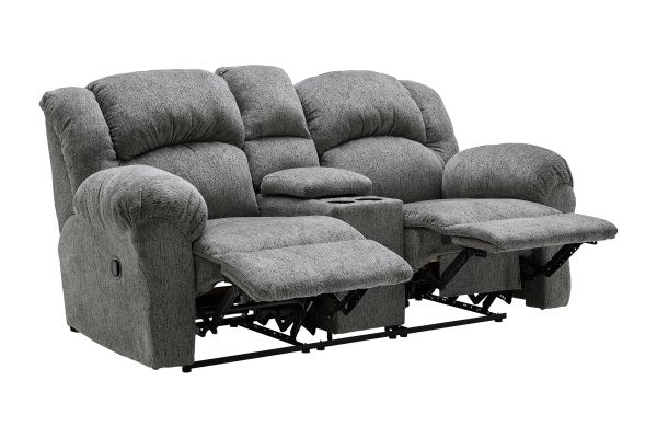 Dean Reclining Console Loveseat