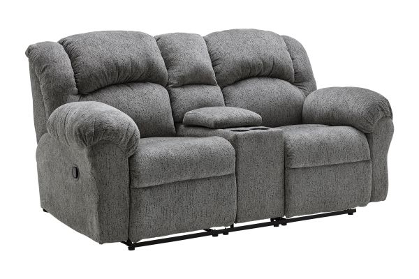 Dean Reclining Console Loveseat