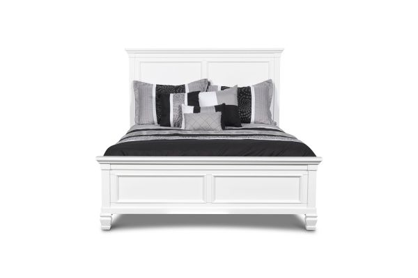 Tamarack White Full Panel Bed