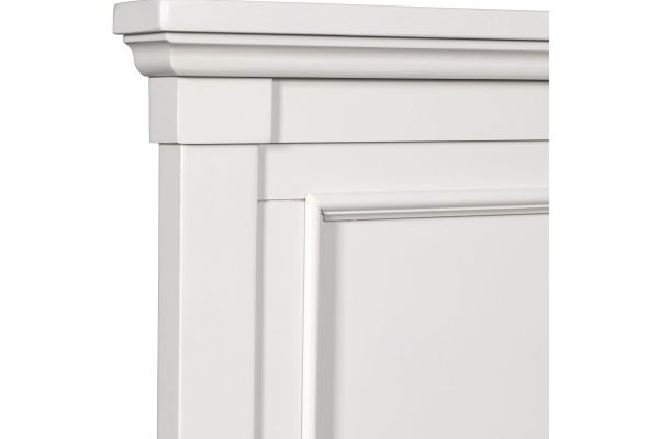 Tamarack White Full Panel Bed