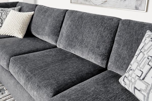 Presley Stone 2-Piece Sectional with Right Arm Facing Chaise