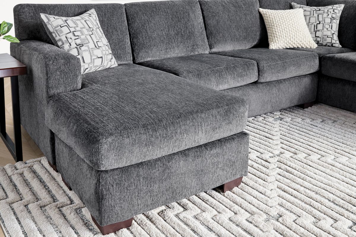 Presley Stone 2-Piece Sectional with Left Arm Facing Chaise 7