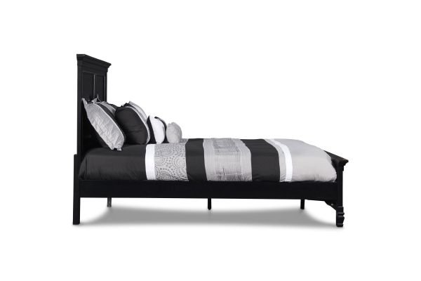 Tamarack Black Full Panel Bed