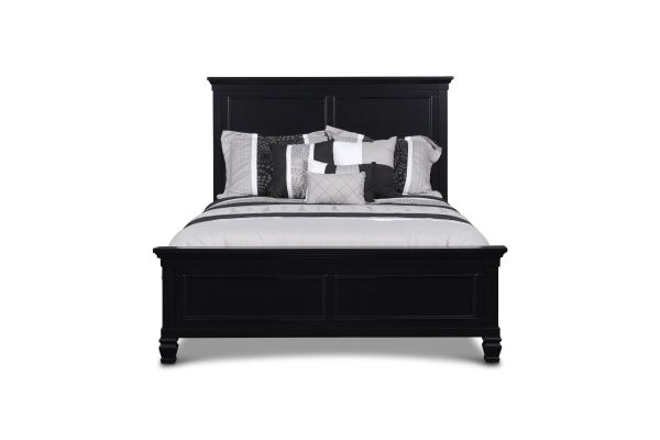 Tamarack Black Full Panel Bed