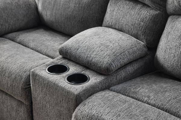 Dean Reclining Console Loveseat