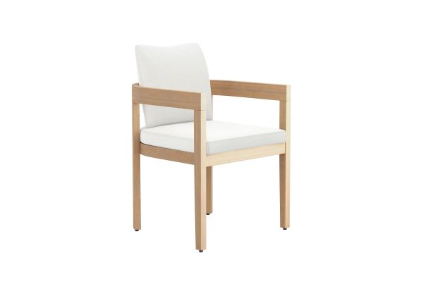 Wesley Patio Side Chair - White