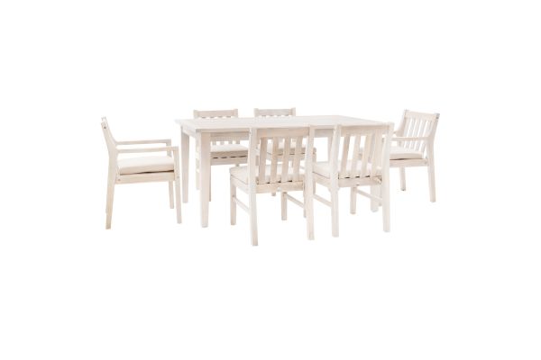 Svana Natural Dining Set 7-Piece