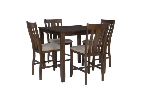 Landry 5 Piece Counter Height Set