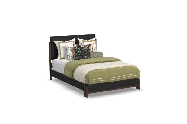 Waterfall Queen Panel Bed