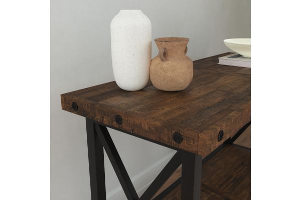 Carpenter Brown Sofa Table