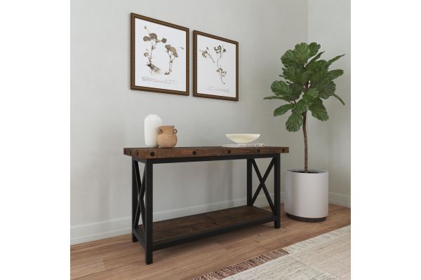 Carpenter Brown Sofa Table