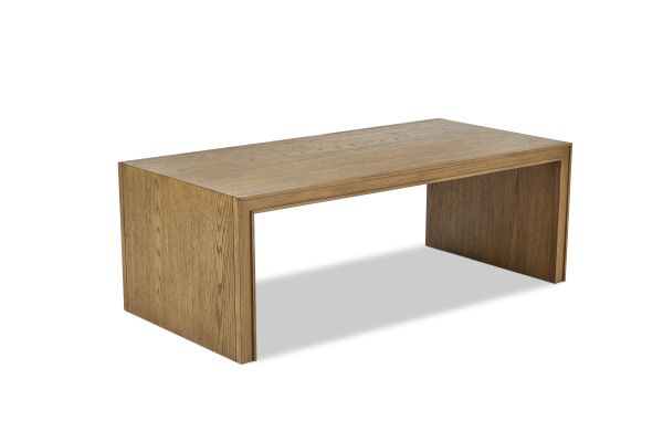 Waterfall Natural Rectangular Coffee Table