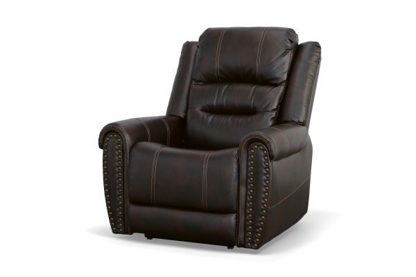 Oscar Molasses Fabric Power Recliner