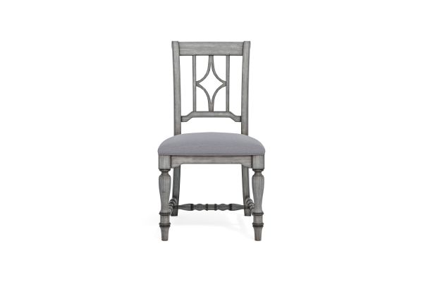 Plymouth Gray Armless Dining Chair