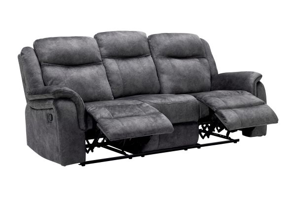 Keaton Grey Reclining Sofa