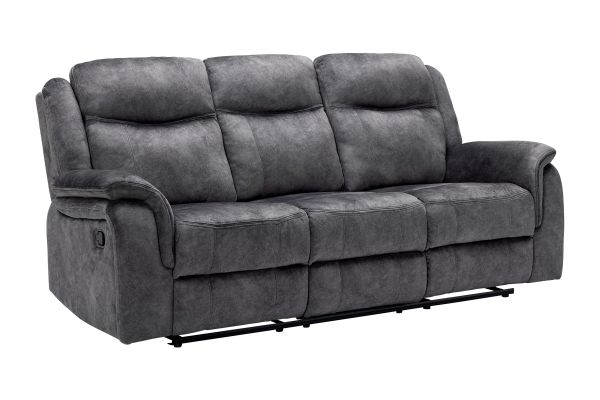 Keaton Grey Reclining Sofa