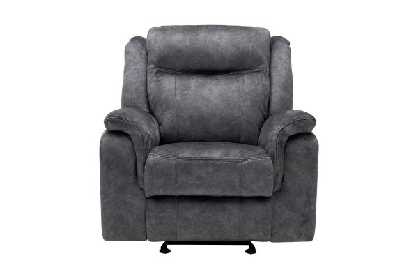 Keaton Grey Glider Recliner