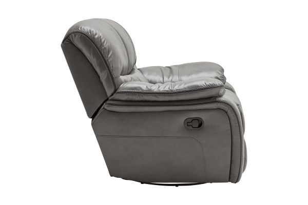 Lawson Grey Swivel Glider Recliner