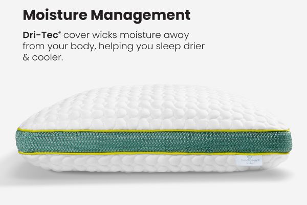 Bedgear® Astro Kids Pillow + Bonus Pillowcase