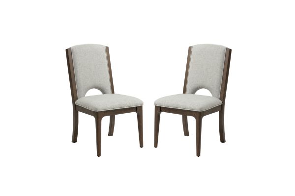 Athens Pair of Upholstered Dining Chairs