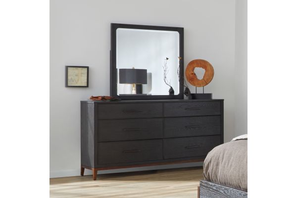 Waterfall Black Dresser