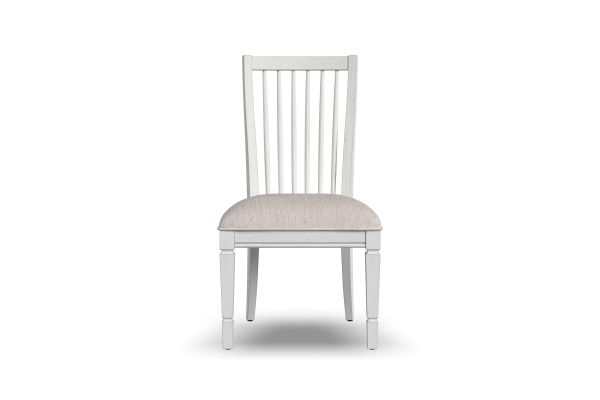 Melody White Upholstered Dining Chair