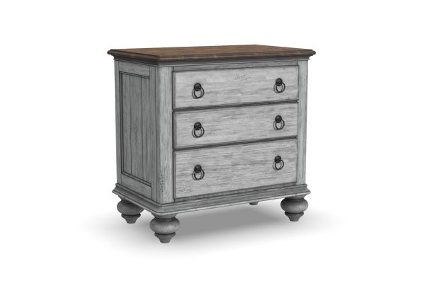 Plymouth Gray Nightstand