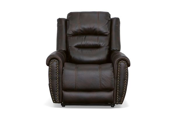 Oscar Molasses Fabric Power Lift Recliner