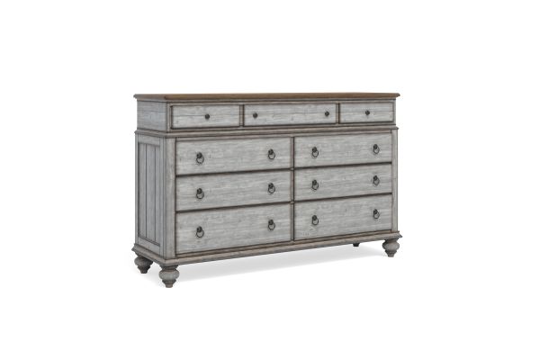Plymouth Gray Dresser