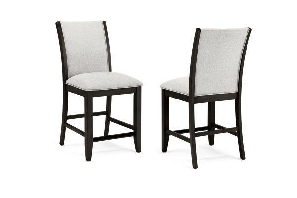 Dalina Espresso Counter Height Chair (Set of Two)