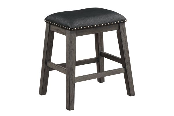 Timbre Grey Counter Height Stool (Set of Two)