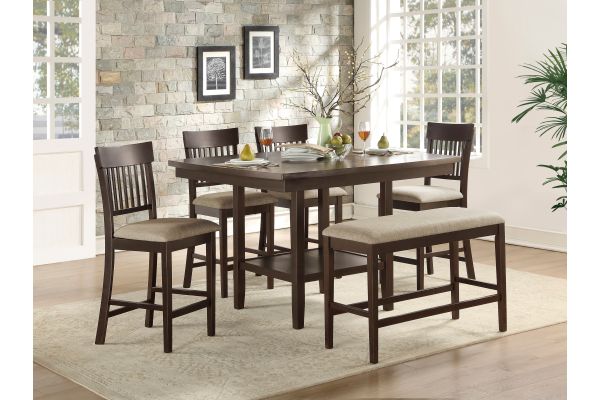 Balin Counter Height Table With Lazy Susan