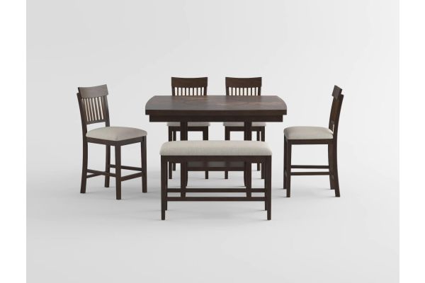 Balin Counter Height Table With Lazy Susan