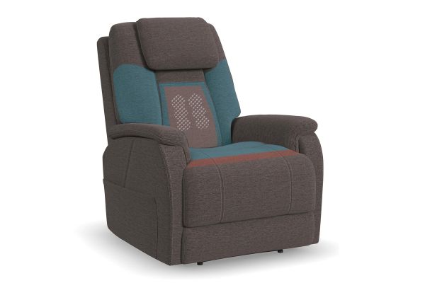 Zecliner Model 3+ Umber Triple Power Recliner by Flexsteel