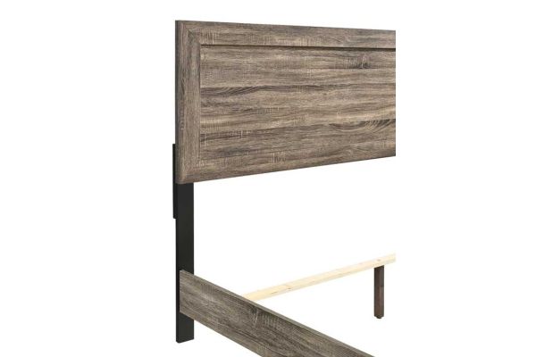 Louis Full Panel Bed in a Box with USB Port