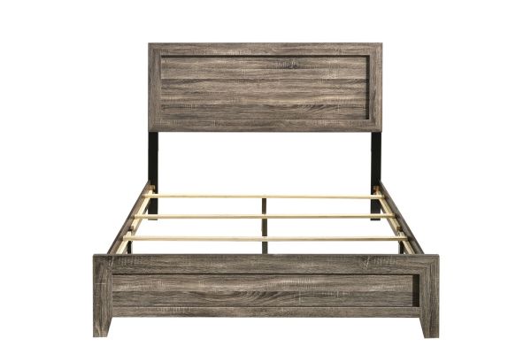 Louis Queen Panel Bed in a Box with USB Port